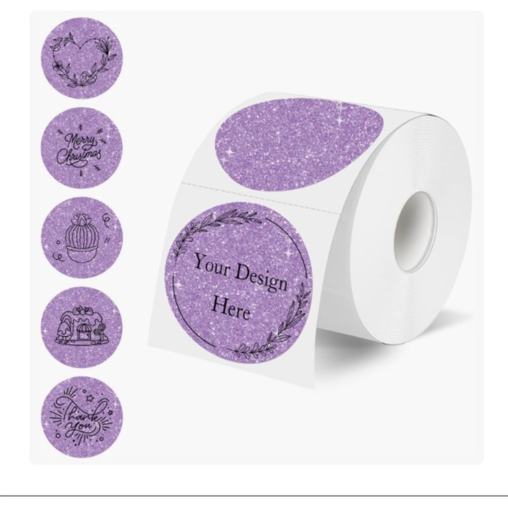 Custom Hand Crafted Thank You Stickers, 100 ct - Picture 10 of 15
